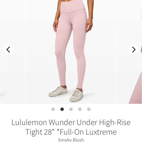 Lululemon wunderunder size 8 28” - Picture 2 of 5
